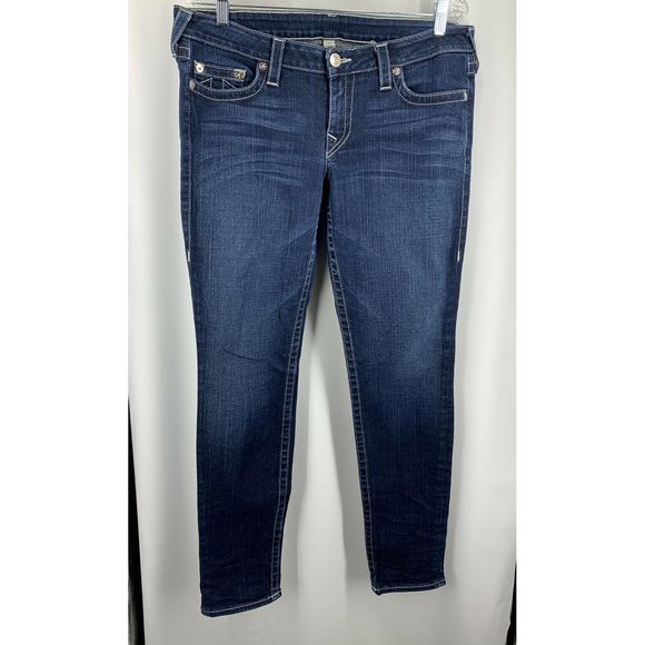 True Religion Denim - True Religion Women's Blue Skinny Jeans Size 33